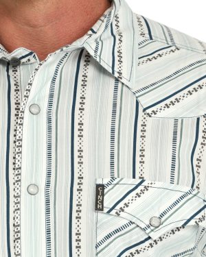 Men’s Modern Fit Snap Front Western Shirt **Final Sale**