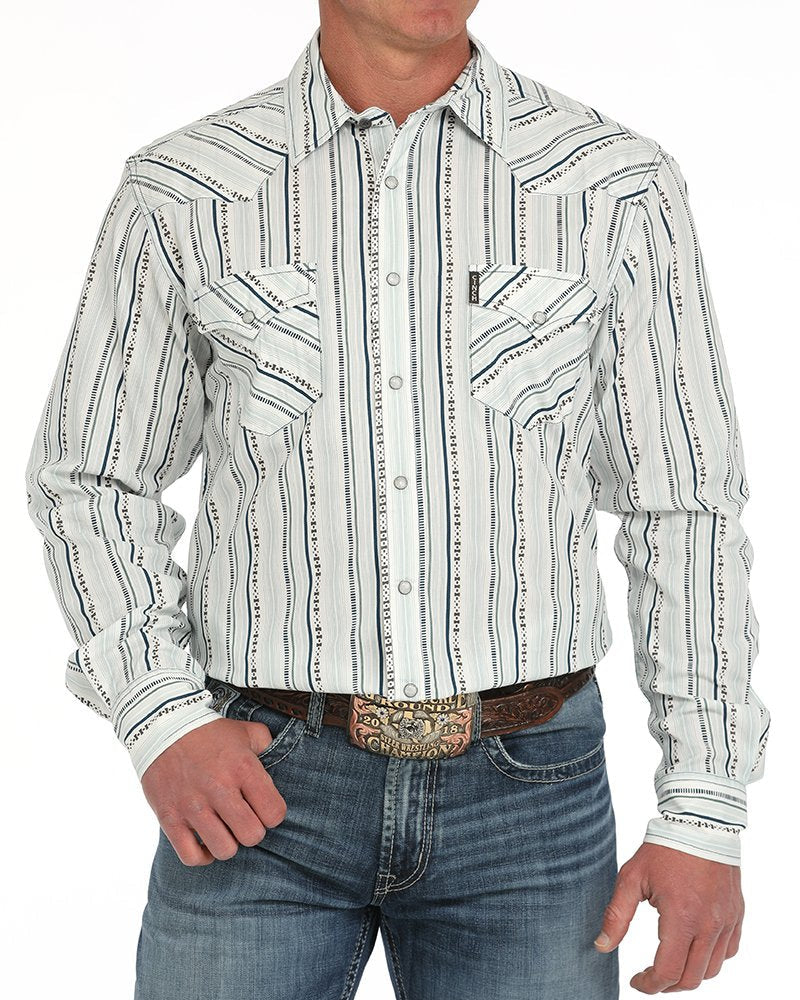Men's Modern Fit Snap Front Western Shirt **Final Sale**