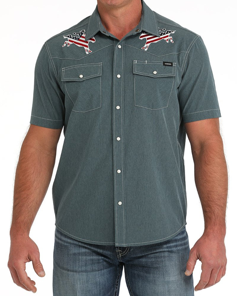 Men's Arenaflex Bronc Camp Shirt **Final Sale**