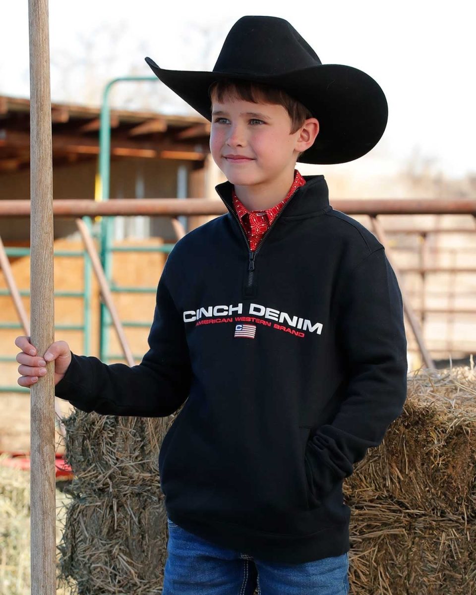 Boy's 1/4 Zip Pullover **Final Sale**